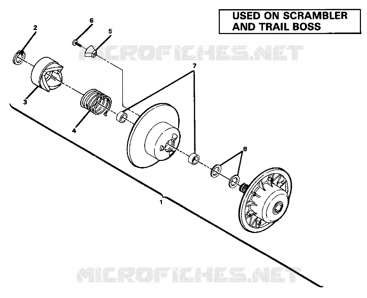 ACCIONADO DE EMBRAGUE ASSEMBLY. (4911991199036A)
