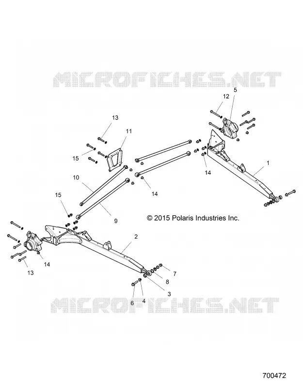 SUSPENSIÓN TRASERA CONTROL ARMS