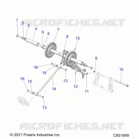 SUSPENSION, TRASERO ARM PAR