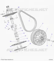 TREN, SECONDARY CLUTCH