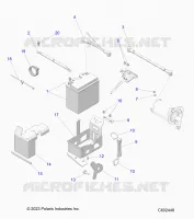 ELECTRICA, BATTERY BOX ASM.