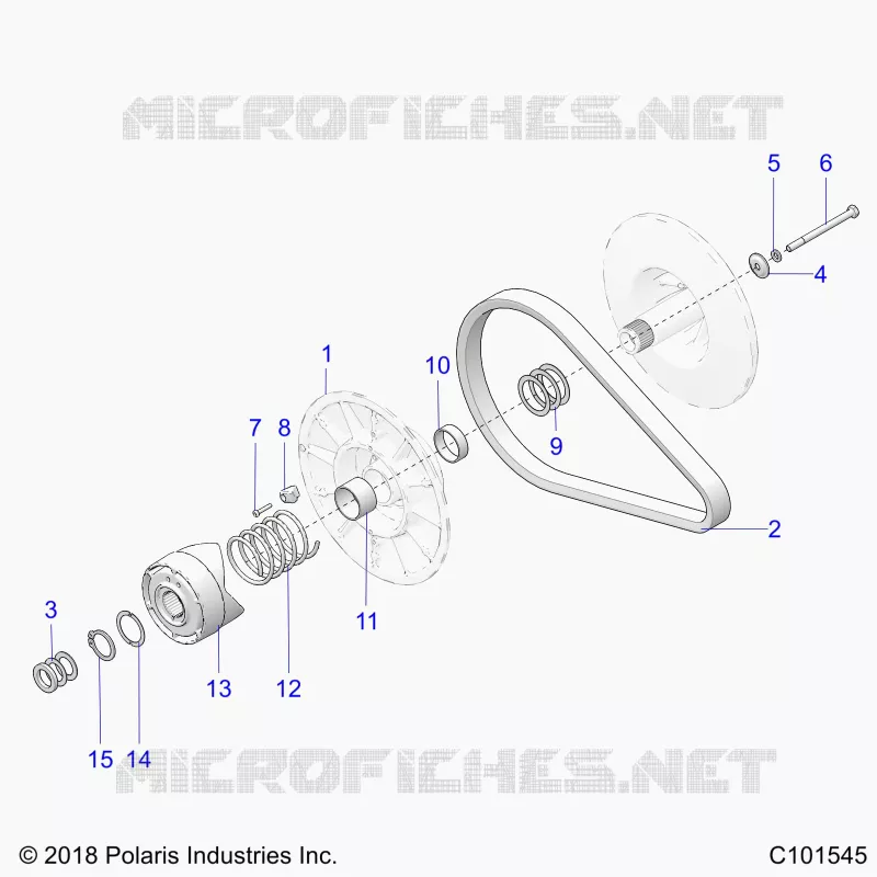 TREN, SECONDARY CLUTCH
