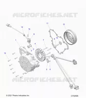 ENGINE, STATOR AND FLYRUEDA