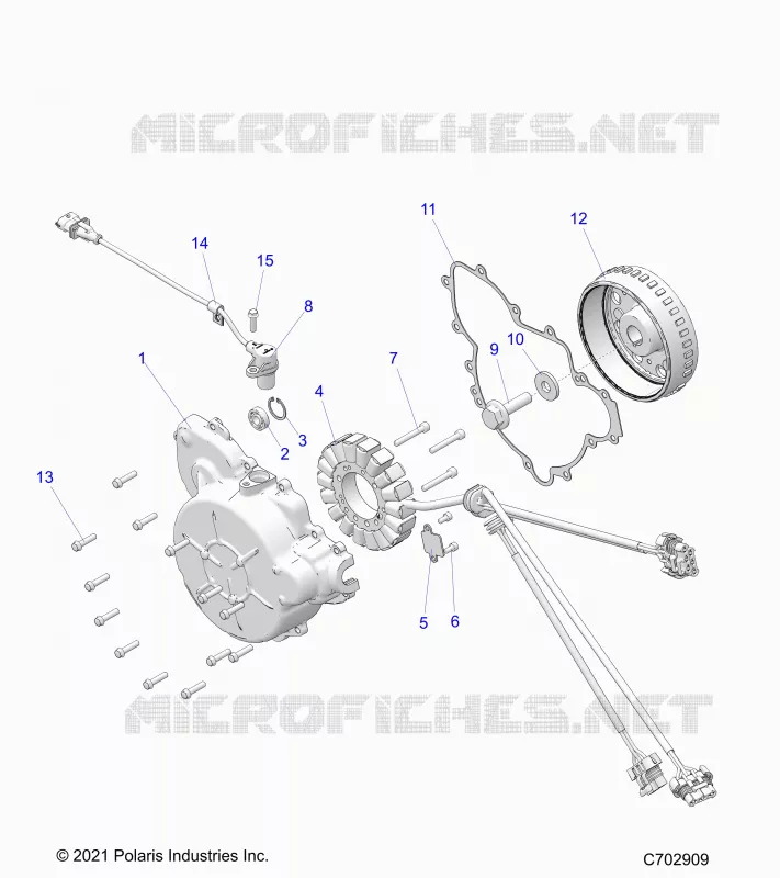 ENGINE, STATOR AND FLYRUEDA