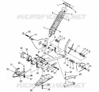 El balanceo del brazo y CHOQUE 4x4 300 W948130 (4926762676B013)