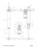 SUSPENSION, SHOCK TRASERO TRACK