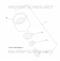ASIENTO, HOLD DOWN SOCKET