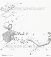 ENGINE, TOMA DE AIRE SYSTEM