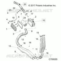 ENGINE, TOMA DE AIRE SYSTEM