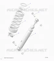 SUSPENSION, CHOQUE FRONTAL MOUNTING