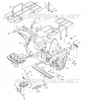 CONJUNTO DE MARCO w/ RACKS 250 4x4 / W928127 (4922872287A007)