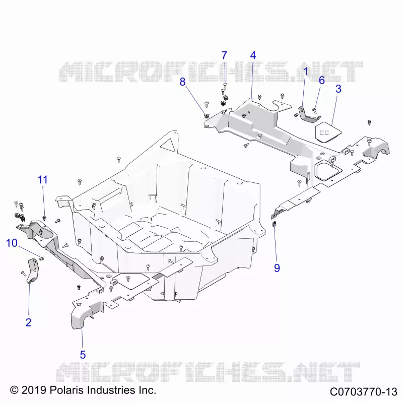 CARROCERÍA POSTERIOR RACK, MOUNTING