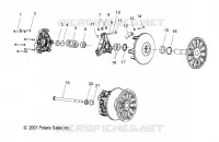 TREN, PRIMARY EMBRAGUE