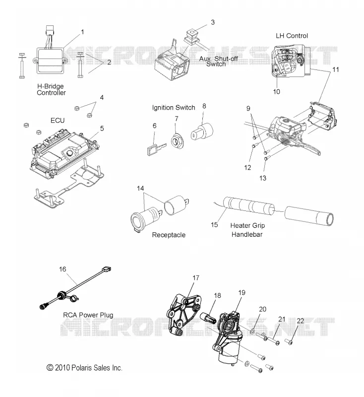 INTERRUPTORES and CONTROLES