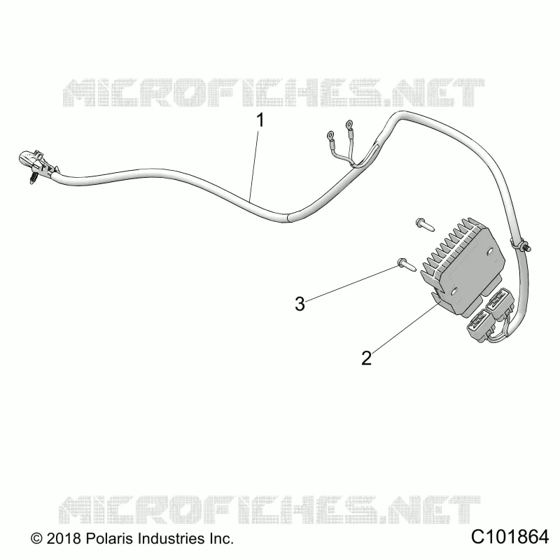 ELECTRICAL, REGULADOR DE VOLTAJE AND MOUNTING (FROM 11/30/2018)