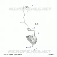 TREN, FRONT GEARCASE MOUNTING