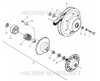 accionado de embrague ASSEMBLY 6x6 400L