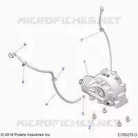TREN, FRONT GEARCASE MOUNTING