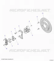 BRAKES, PINZA FRENO TRASEIRA