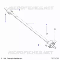 TREN, REAR PROP SHAFT