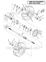 RUEDA TRASERA DRIVE ASSEMBLY (4910981098028A)