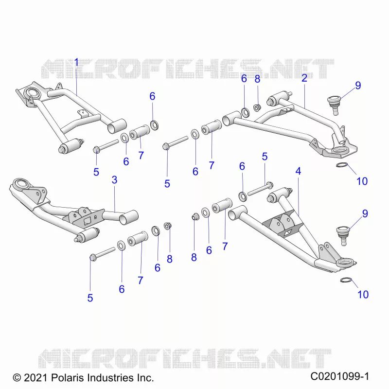 SUSPENSIÃ“N DELANTERA CONTROL ARMS