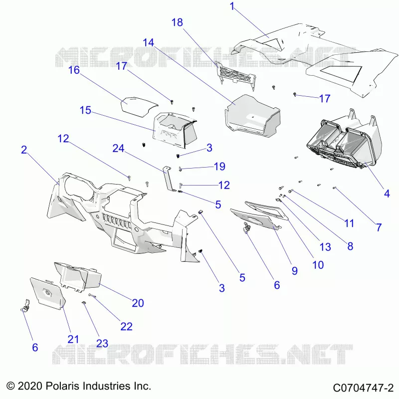 TABLERO AND GLOVEBOX