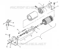 MOTOR DE ARRANQUE WIDETRAK LX 0972065 and  EUROPEAN WIDETRAK LX E972065 (4938223822D002)
