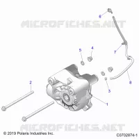 TREN, FRONT GEARCASE MOUNTING