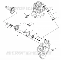 BOMBA DE AGUA 6X6 400L W968740 and 6X6 400L Norwegian N968740 (4935963596D011)