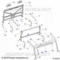 CHASSIS, CAB BASTIDOR