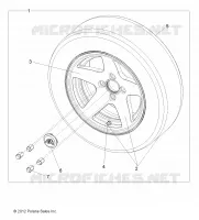 RUEDAS, OPCIONES, RUEDA, 14 INCH STREET ALUMINUM RIM