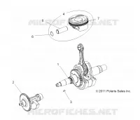 MOTOR, CIGUEÑAL, PISTÓN AND BALANCE SHAFT