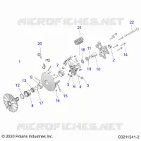 TREN, PRIMARY CLUTCH