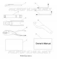 REFERENCES, KIT DE HERRAMIENTA and EL MANUAL DEL PROPIETARIOS