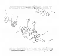 MOTOR, CIGUEÑAL AND BALANCE SHAFT