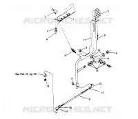 Conjunto de cambio de VARILLAJE Sport 400L W958540 (4930133013C003)
