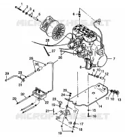 MONTAJE DEL MOTOR WIDETRAK LX 0982065 and EUROPEAN WIDETRAK LX E982065 (4943884388C007)