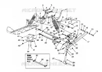 SUSPENSIÓN DELANTERA  500 0972764,  EUROPEAN 500 E972764,  500 SKS 0972564, EUR (4938393839B003)
