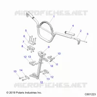 STEERING, SOPORTE DE MANILLAR