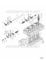 MOTOR, VALVE AND ROCKER ARM