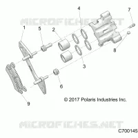 FRENO TRASERO CALIPER