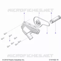 MOTOR, WATERPUMP IMPELLER AND COVER
