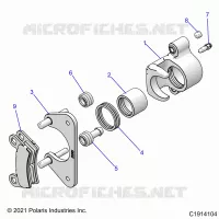BRAKES, PINZA TRASERA