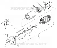 MOTOR DE ARRANQUE XLT TOURING 0973357 and EUROPEAN XLT TOURING E973357 (4937723772D002)