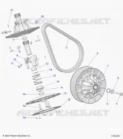 TREN, SECONDARY CLUTCH