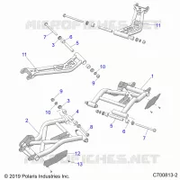 SUSPENSION TRASERA CONTROL ARMS