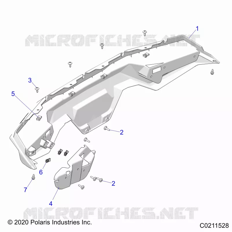 CARROCERÍA POSTERIOR BUMPER