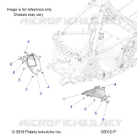 CHASIS, TIE ROD BOOT ASM.