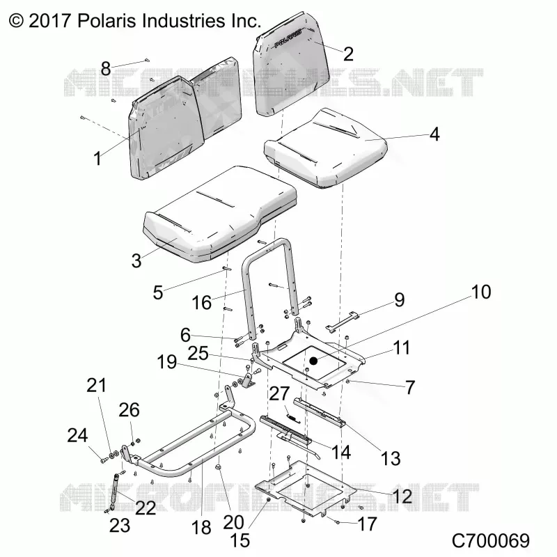 ASIENTO ASM. AND SLIDER